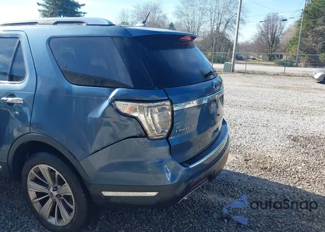 2018 Ford Explorer Limited из США, поврежденный, VIN 1FM5K7F80JGB27048